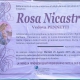 Rosa Nicastro, vedova Pennetti