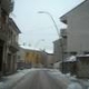 Nevicata a Bagnoli del 20 marzo 2009 - Via Gramsci