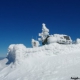 Cima del Monte Cervialto dopo le storiche nevicate