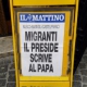 Il preside Arciuolo: «In classe i bimbi migranti per la rinascita»