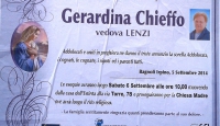 Gerardina Chieffo, vedova Lenzi