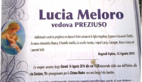 Lucia Meloro, vedova Preziuso