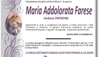 Maria Addolorata Farese, vedova Patrone