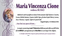 Maria Vincenza Cione, vedova Russo