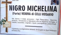 Michelina Nigro, vedova Celli (Sant’Antonino di Susa)
