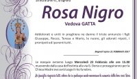 Rosa Nigro, vedova Gatta