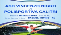 Campionato di 2a cat.: ASD V.Nigro Bagnoli – Calitri  1 – 2